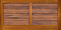 Bahama   Island  Breeze  Teak  Shutters