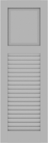 Combination   Sea  Breeze  Azek  Shutters