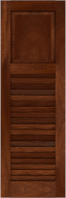 Combination   Sea  Breeze  Sapele  Shutters