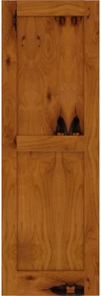 Custom Knotty Alder Outside Shutters | Estate Millwork Product Image