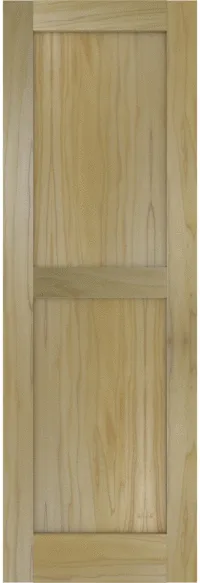 Custom Poplar Outside Shutters | Estate Millwork Product Image