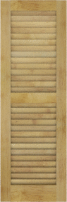 Louvered