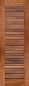 Louvered   Asheville  Spanish  Cedar  Shutters