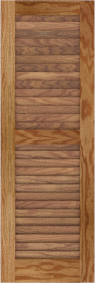 Louvered