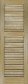 Louvered   Low  Country  Poplar  Shutters