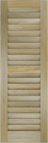 Louvered   Savannah  Poplar  Shutters