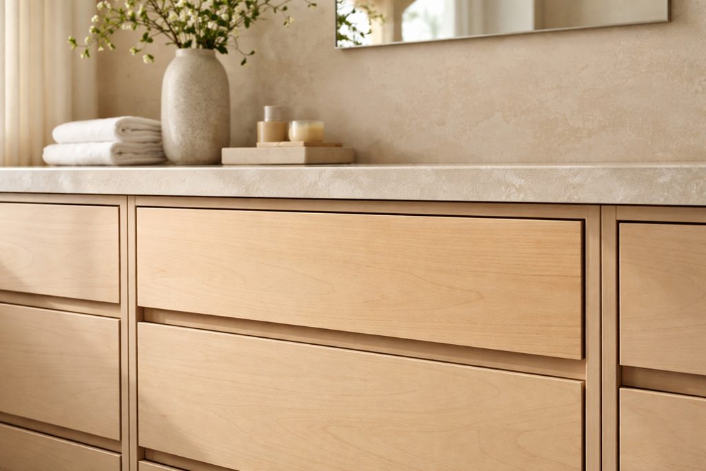 Maple Board Drawer Fronts