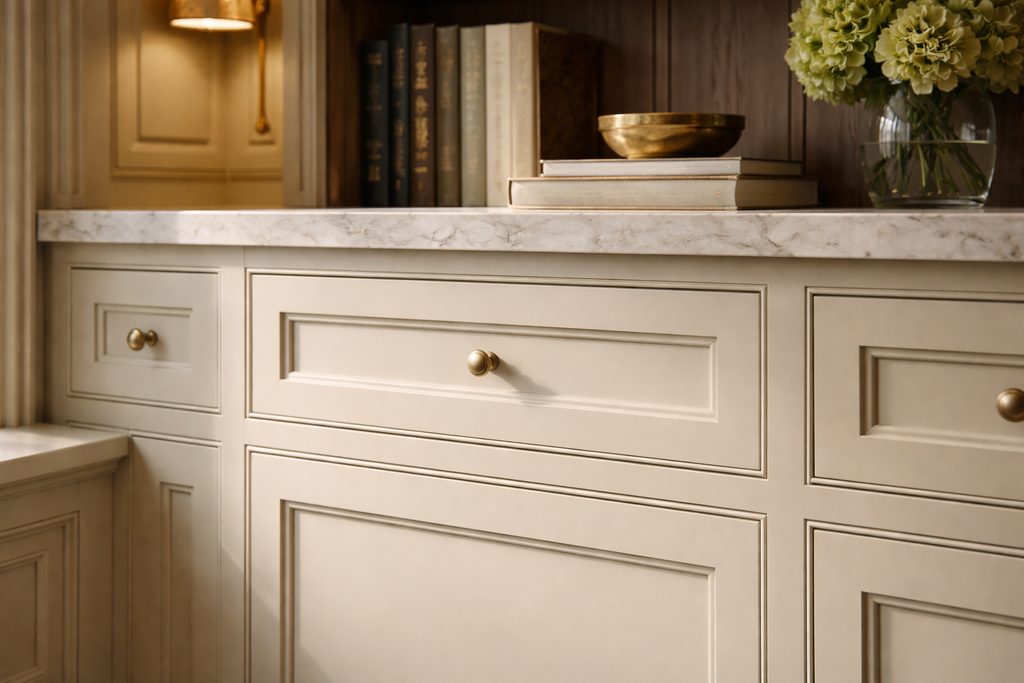 Poplar Flat Panel Drawer Fronts