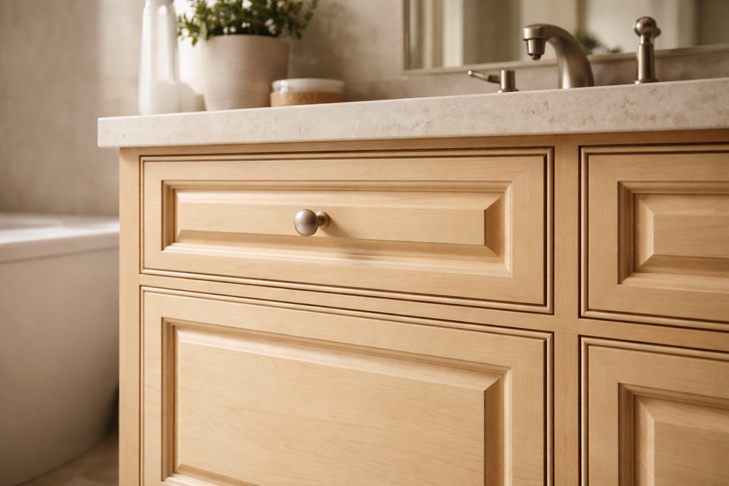 Maple Raised Panel Drawer Fronts