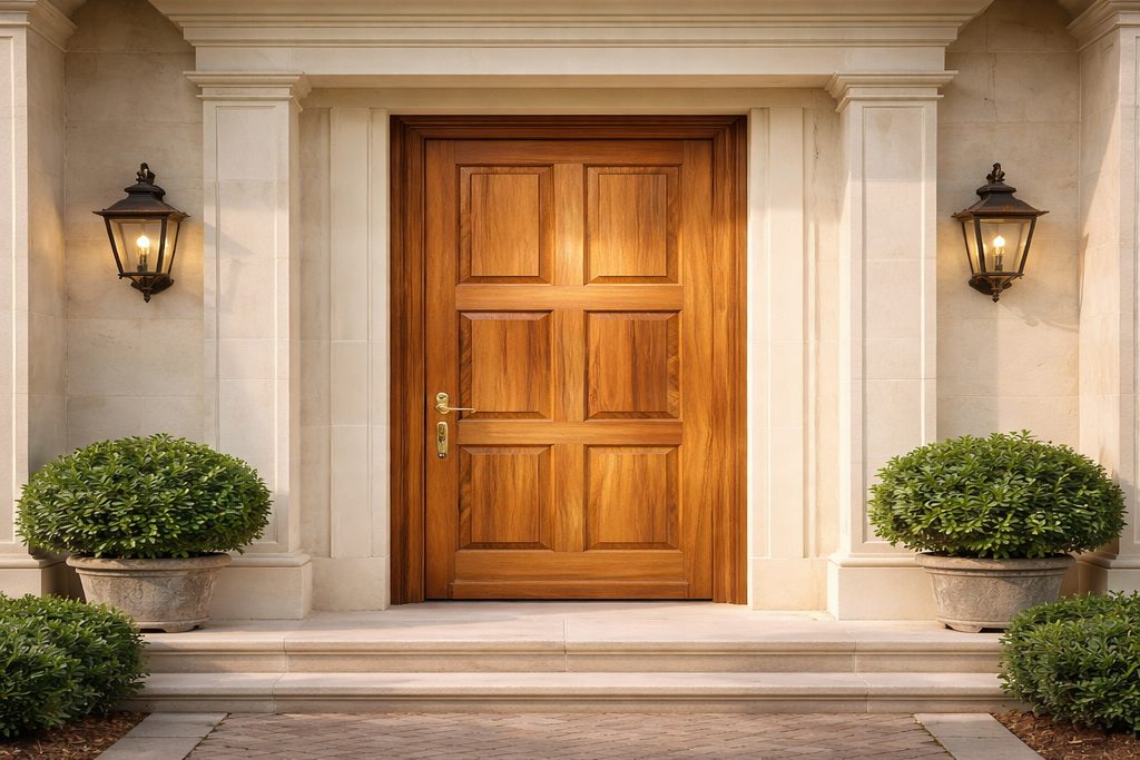 Teak Entry Doors