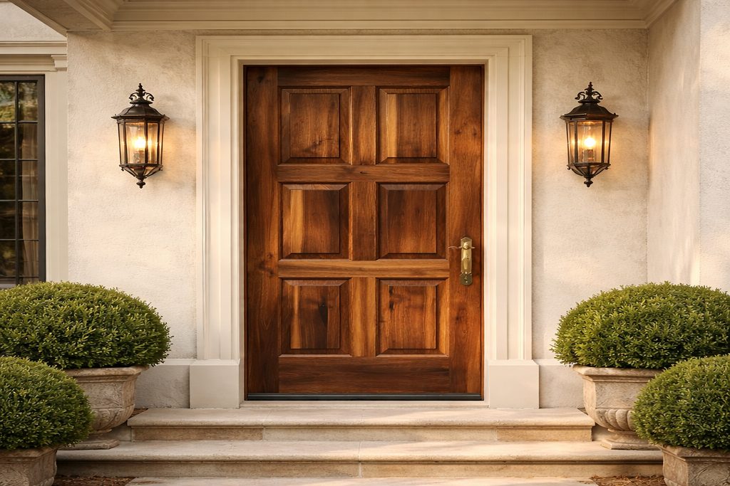 Walnut Entry Doors