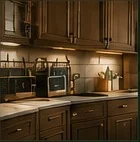 Custom wood cabinet doors handcrafted by Estate Millwork
