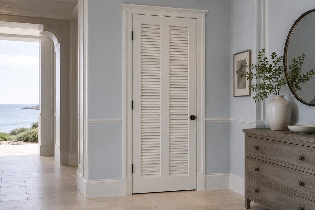 Poplar Louvered Doors