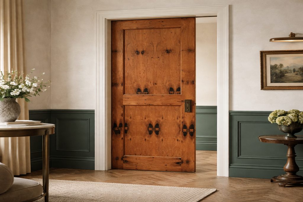 Knotty Alder Pocket Doors