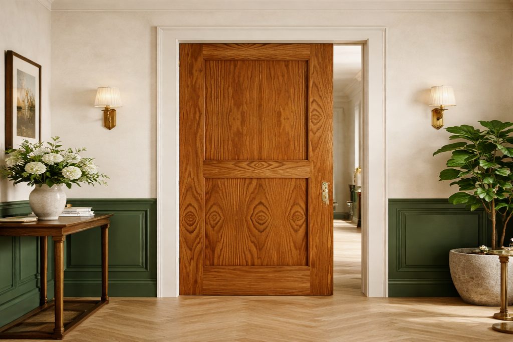Red Oak Pocket Doors