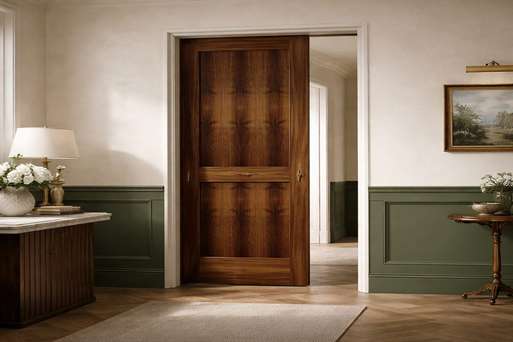 Walnut Pocket Doors
