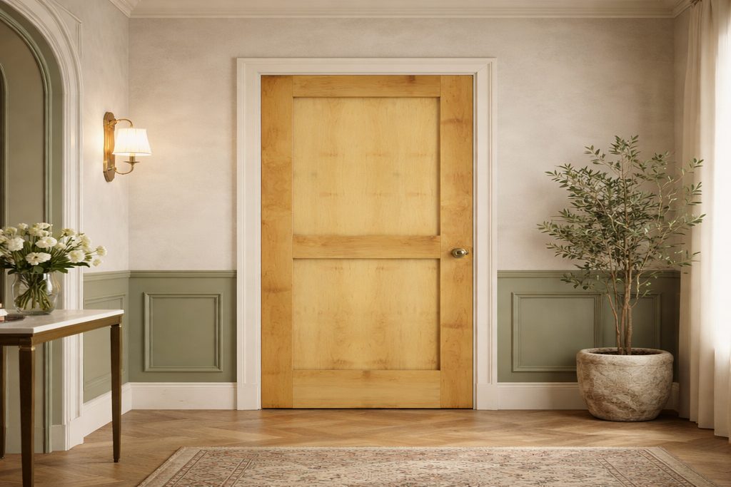 Maple Flat Panel Doors