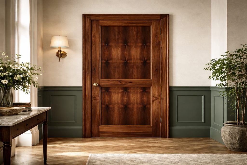 Walnut Flat Panel Doors