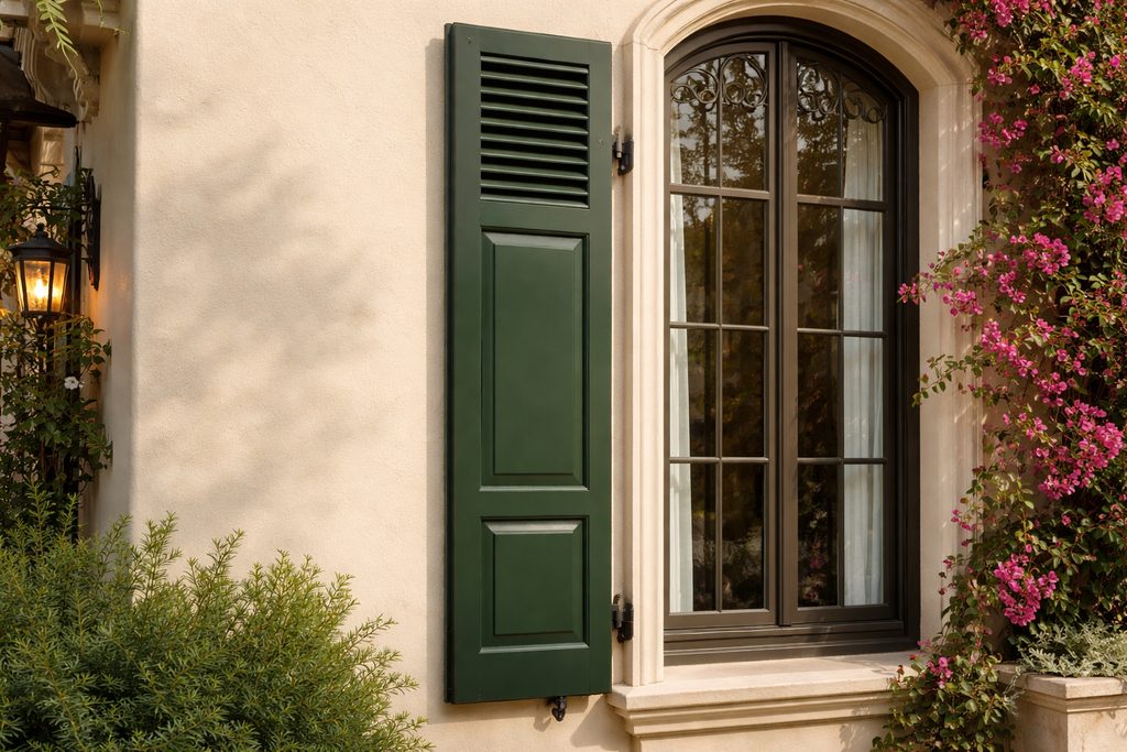 Cypress Combination Shutters
