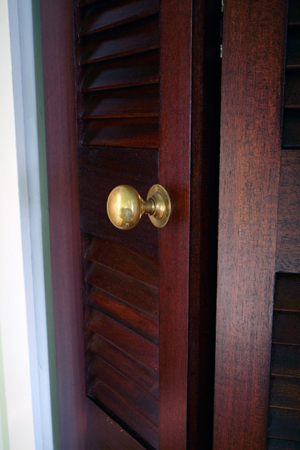 Louvered Door