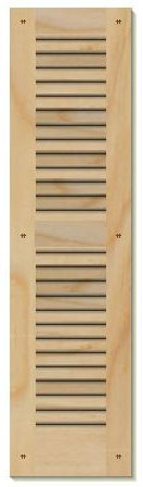 Cherry Wood Shutters