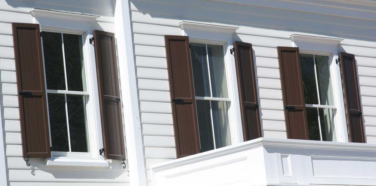 Painted Composite PVC Shutters