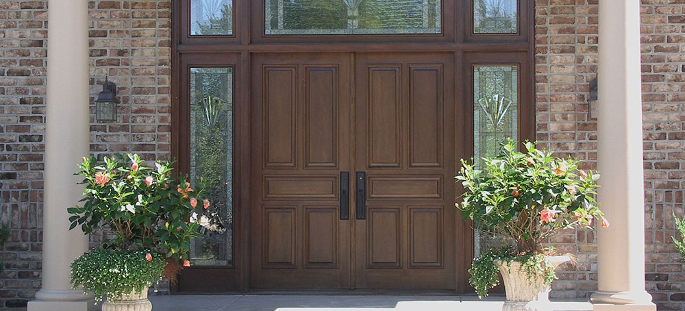 Custom Wood Entry Doors