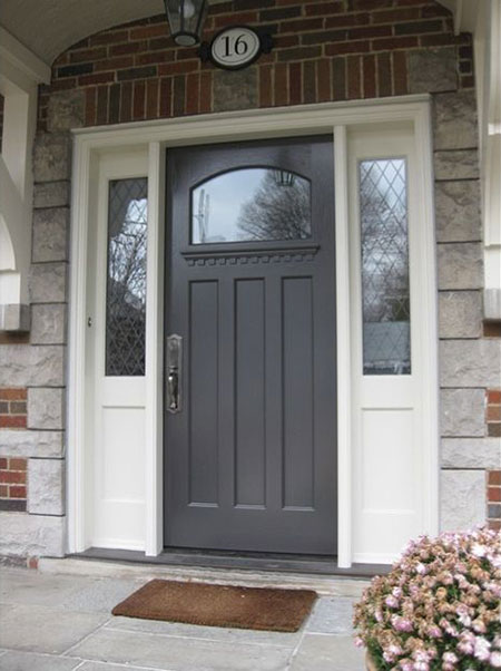 Craftsman Style Front Entry Door
