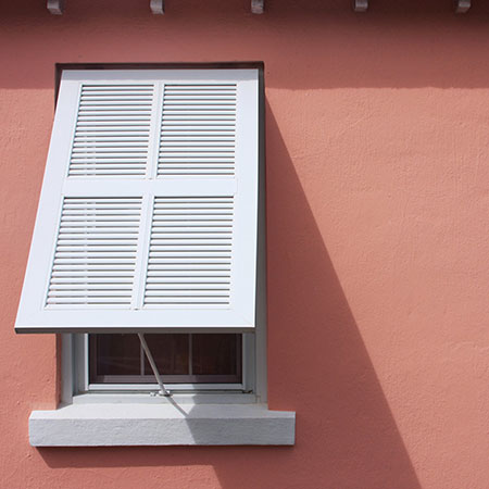 Wooden Bahama Hurricane Shutters