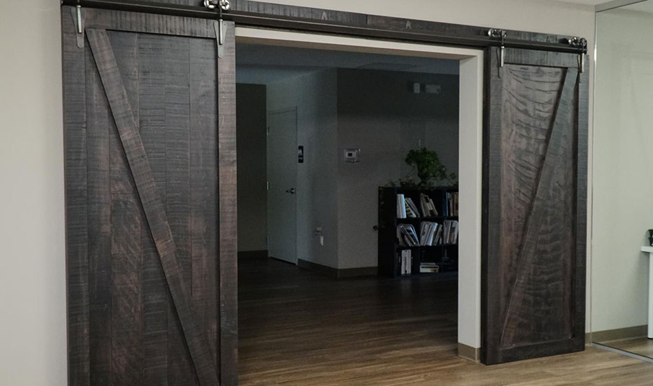 Rustic Interion Sliding Barn Doors