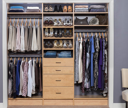 Reach in Closet Organizer