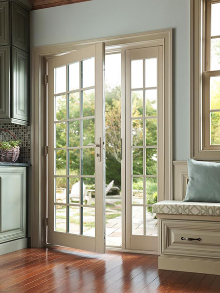 Wooden French Rear Entry Door