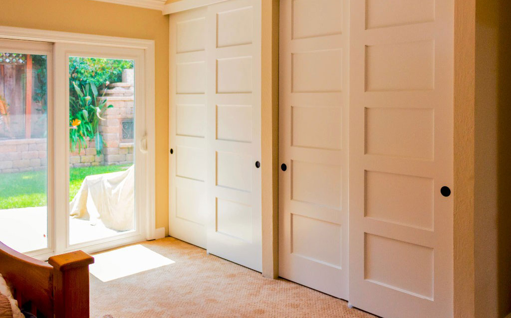 Closet Envy with Solid Wood Doors