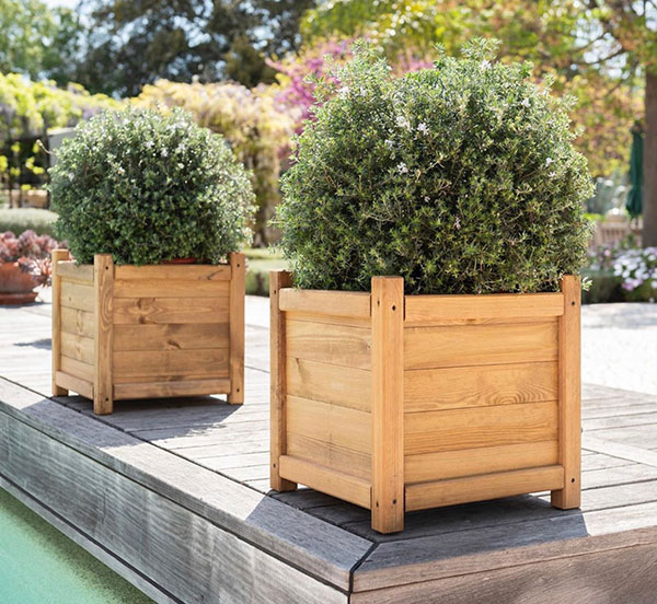 Outdoor Wooden Garden Planters