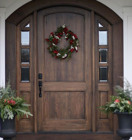Beautiful Exterior Wooden Front Door